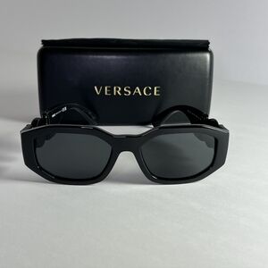 Versace Sleek Black Eyewear